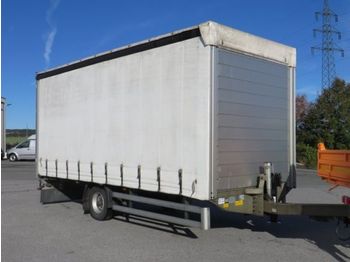 Humbaur 1-Achs 5 To, Schiebeplane+Schiebeverdeck  - Curtainsider trailer