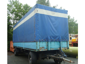 Kässbohrer V 18  2 achsen- Lang : 8,20 m  - Curtainsider trailer
