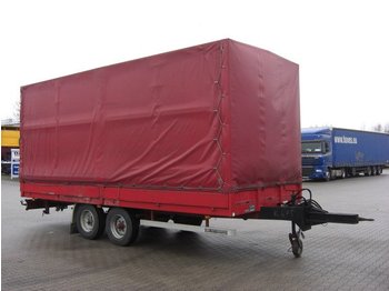 MUELLER-MITTELTAL LaFaRo Tandem 10 tonnen * BPW Achsen Plane Pritsche - Curtainsider trailer