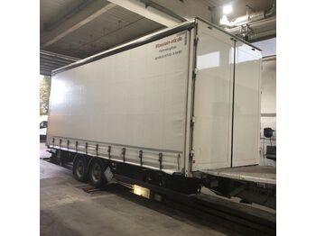 Möslein 105 Durchfahrt mit LBW Tandem  - Curtainsider trailer