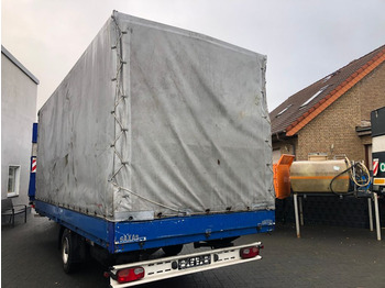 SAXAS APB 61-5-Z, 1-Achse 4500 kg  - Curtainsider trailer