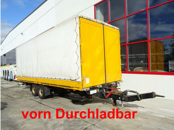 SAXAS  Tandem- Planenanhänger, Durchladbar  - Curtainsider trailer