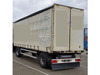 Wellmeyer ACS 18, L&R Schiebeplane, Portaltüren  - curtainsider trailer