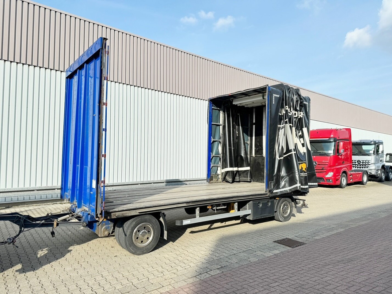 DHS18-22 DHS18-22 - Dropside/ Flatbed trailer: picture 1