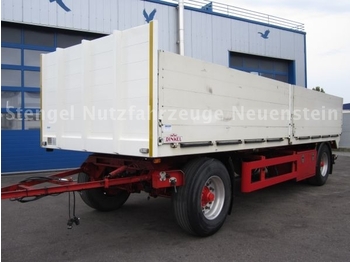 Dropside/ Flatbed trailer DINKEL 18 to 2-Achs Anhänger Pritsche+Bordwand Baustoff: picture 1