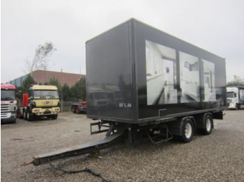 Closed box trailer DIV. HFR 20 T. BDF Anhänger: picture 1
