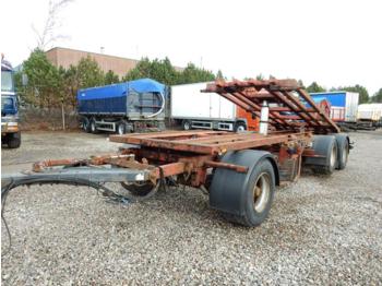 Container transporter/ Swap body trailer DIV. HFR 24 ton 3 axle kipper: picture 1