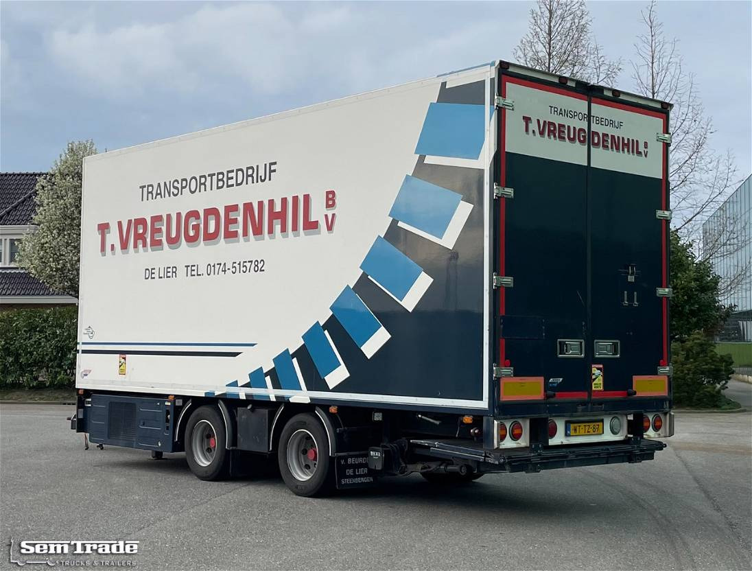 DRACO 2-Axle VAN Beurden Isolated BOX Thermo King 725 x 250 x 285 Inside Tail Li  - Refrigerator trailer: picture 3