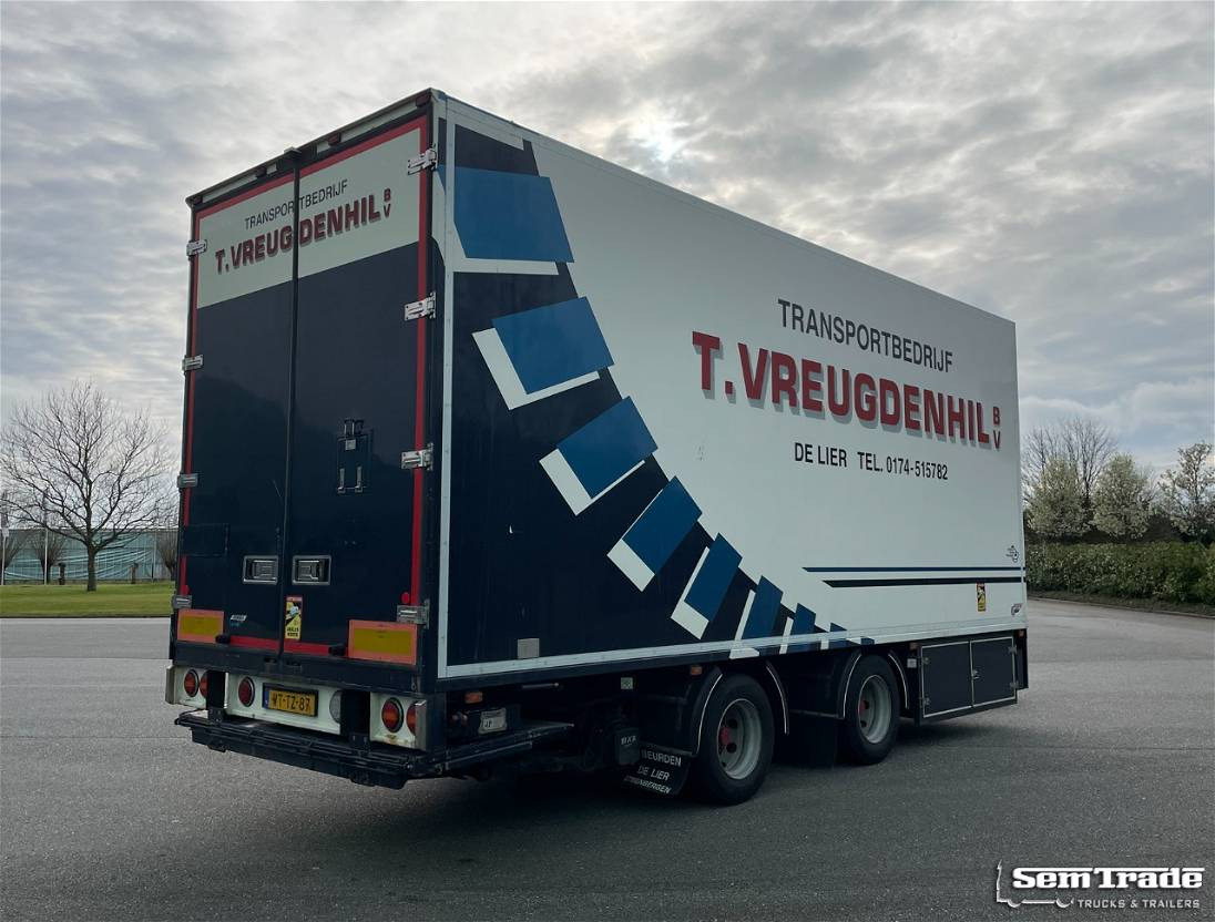 DRACO 2-Axle VAN Beurden Isolated BOX Thermo King 725 x 250 x 285 Inside Tail Li  - Refrigerator trailer: picture 5