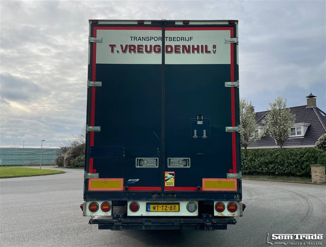DRACO 2-Axle VAN Beurden Isolated BOX Thermo King 725 x 250 x 285 Inside Tail Li  - Refrigerator trailer: picture 4
