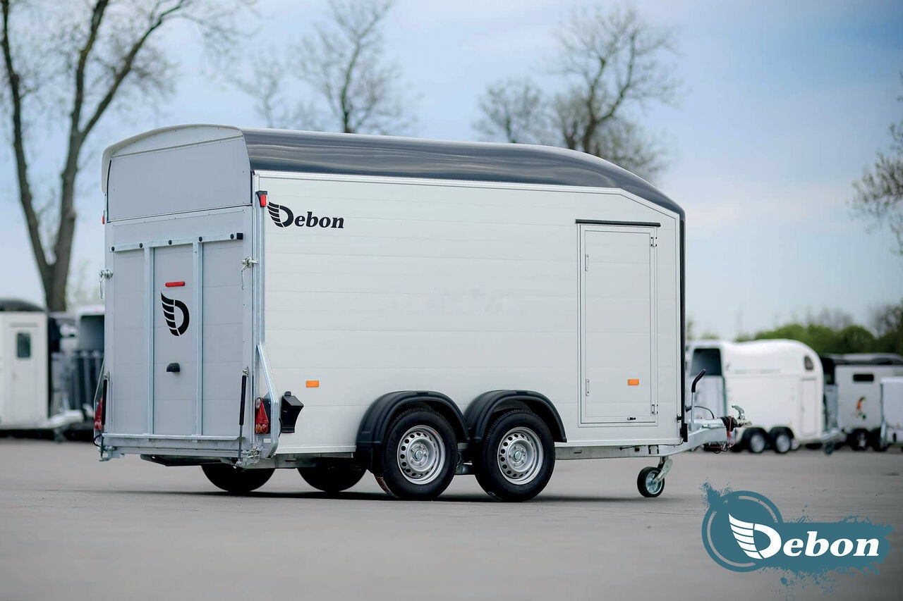 Debon Fourgon C700 przyczepa kontener 376 x 180 cm 2600 kg DMC Cheval - Closed box trailer: picture 1