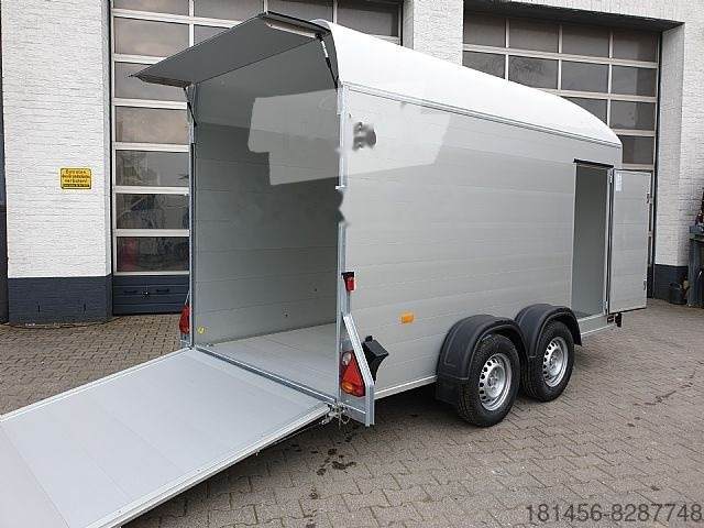 Debon Roadster C500XL extralang weiss Pullmann - Closed box trailer: picture 2