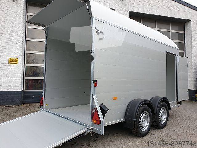 Debon Roadster C500XL extralang weiss Pullmann - Closed box trailer: picture 3