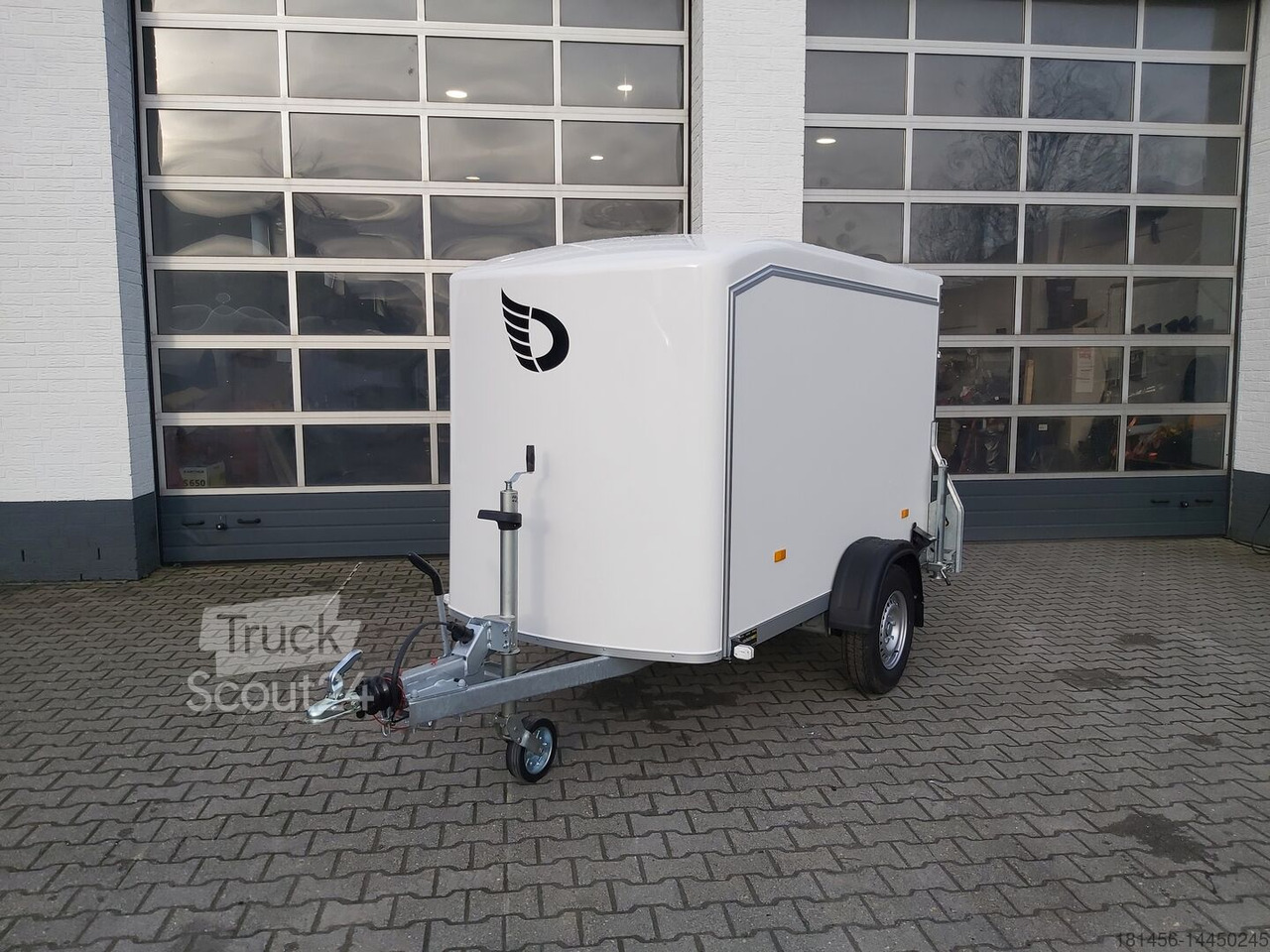 New Closed box trailer Debon Roadster Sport C 255 Seitentür Rampe Neu: picture 9