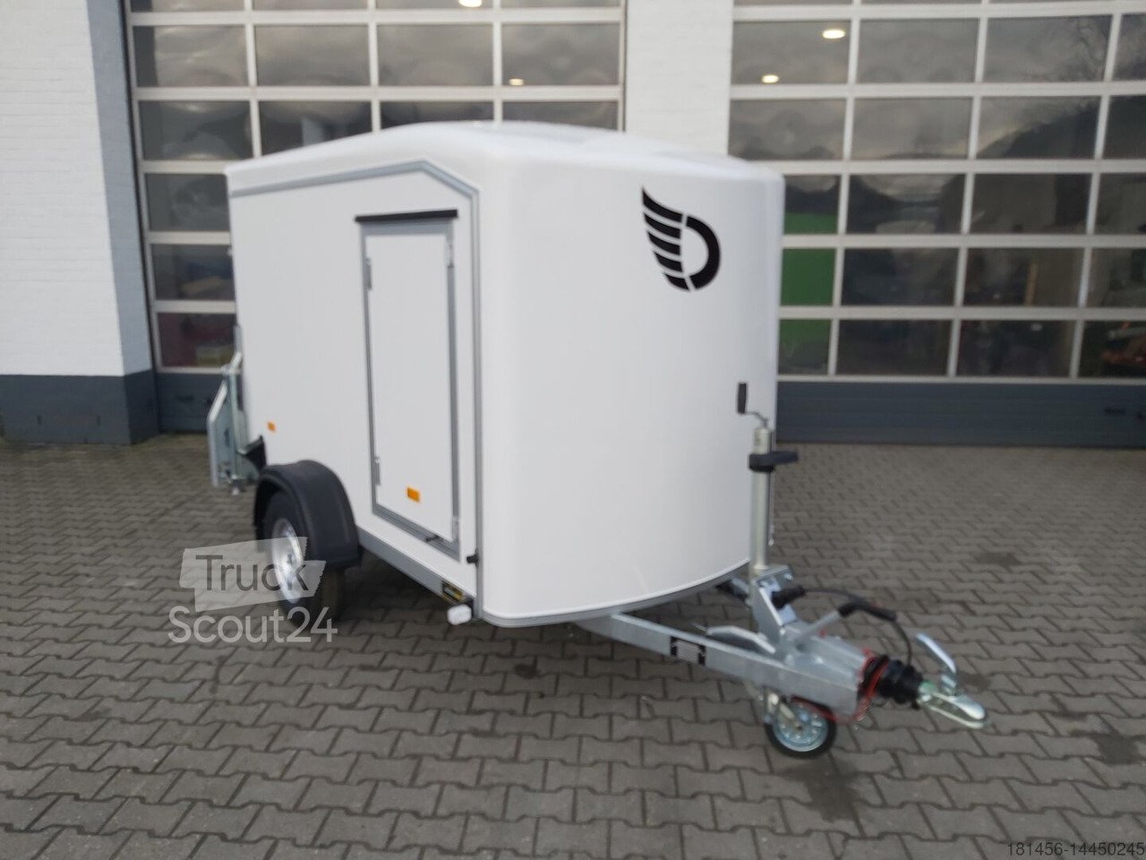 New Closed box trailer Debon Roadster Sport C 255 Seitentür Rampe Neu: picture 13