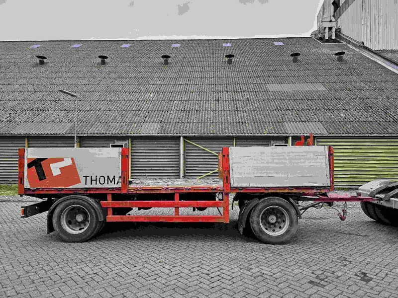 Deom Schmit 8 meter long - Dropside/ Flatbed trailer: picture 4