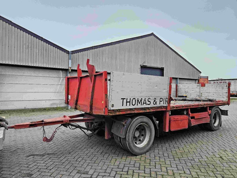 Deom Schmit 8 meter long - Dropside/ Flatbed trailer: picture 1