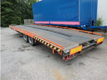 Dropside/ Flatbed trailer Dinkel Tandem 9 to.G.G. *Luft+ABS+BPW+Rampen+8,90m*: picture 1