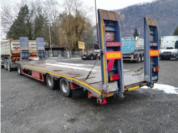 Low loader trailer Diversen De Angelis 3E3202 Tieflader 4x Rampen: picture 1