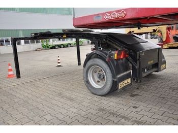 Low loader trailer for transportation of heavy machinery Doll "Vario" D1S-0: picture 1