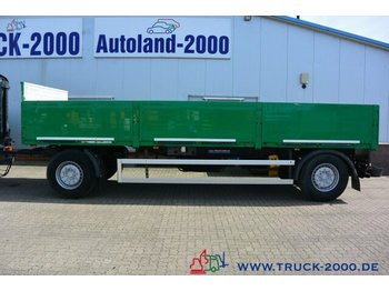 Ackermann Baustoff - Pritsche 7.30 m MB-Achsen 1. Hand - Dropside/ Flatbed trailer