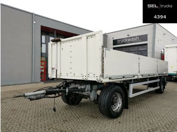 Ackermann PA-F 18/7.5E BPA+ / Baustoffe / BPW  - Dropside/ Flatbed trailer