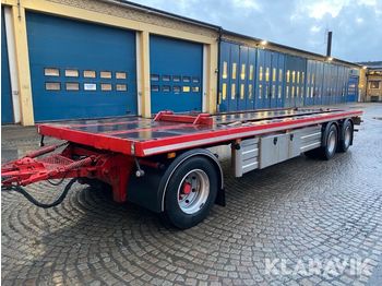 BURG Boda 10-18L Lastväxlarsläp flaksläp - Dropside/ Flatbed trailer
