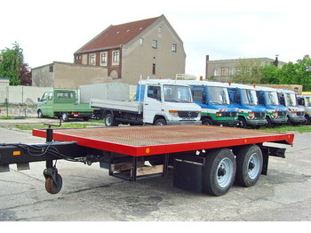 FLIEGL PTS 89 /Tandemanhänger - dropside/ flatbed trailer