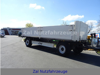 Fliegl Baustoff Anhänger  ZPS 180  - Dropside/ Flatbed trailer