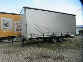 Fliegl TPS 118 Dzurchlader, Gardine, Schiebeverdeck  - Dropside/ Flatbed trailer