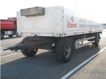 Fliegl ZPS 180  Baustoffanhänger mit Stapleraufnahme  - Dropside/ Flatbed trailer