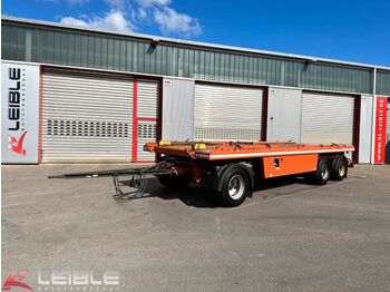 Gergen Jung T2MA24*Absetz Container Anhänger*Liftachse*  - Dropside/ Flatbed trailer