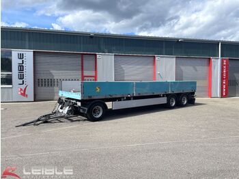 HKM Meiller Absetz Container Bordwand Anh verzinkt  - Dropside/ Flatbed trailer