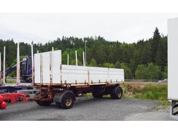 Istrail SA 210 2 akslet slepetralle  - Dropside/ Flatbed trailer