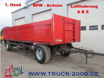 KAESSBOHRER V 14 L 2Achs Baustoff Anhänger 1.Hd Luftfederung - Dropside/ Flatbed trailer