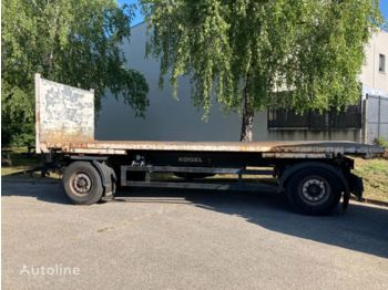 KÖGEL Porte conteneurs - Dropside/ Flatbed trailer