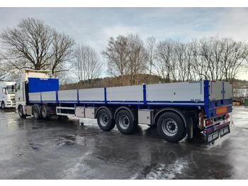 Kel-Berg S605H Åpen uttrekstrailer M hydr hjelpestyring  - Dropside/ Flatbed trailer