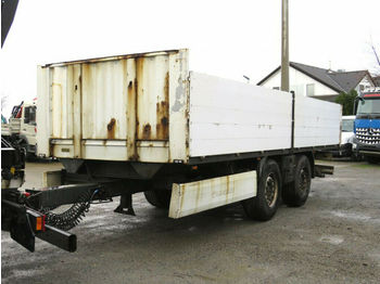 Krone Pritschenanhänger ZZP 18 Baustoffanhänger TANDEM  - Dropside/ Flatbed trailer