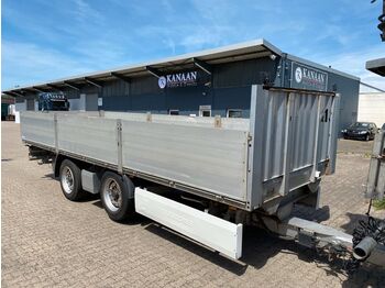 Krone ZZ P TANDEM Liftachse 2-Achs  455/40R22,5  - Dropside/ Flatbed trailer
