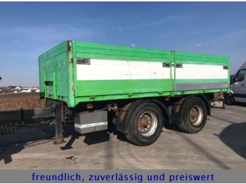 Krukenmeier BAUSTOFF * TANDEM * BPW-ECO *  - dropside/ flatbed trailer