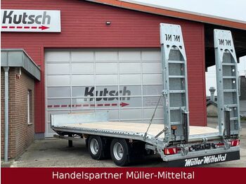 Müller-Mitteltal ETÜ-TA-R 19 Tieflader Plateau 6,27m NL: 14,88t  - Dropside/ Flatbed trailer