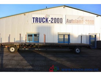 Müller-Mitteltal TP Steckrungen SAF Achsen 10m lang NL: 6.550 kg - Dropside/ Flatbed trailer
