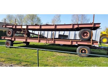 NOOTEBOOM industriewagen - Dropside/ Flatbed trailer