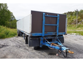 Nor Slep SL-20 - dropside/ flatbed trailer