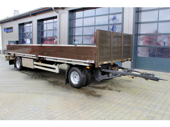 Obermaier 2-Achs Jumbo Pritsche Container Mega ausziehbar  - Dropside/ Flatbed trailer