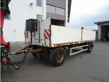 Dropside/ flatbed trailer Obermaier OD2-L180 Baustoffanhänger 14.200kg Nutzlast