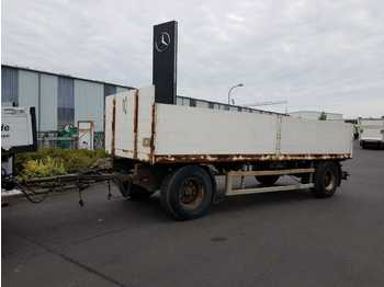 Dropside/ flatbed trailer Obermaier OD2-L180 Baustoffanhänger 14.200kg Nutzlast