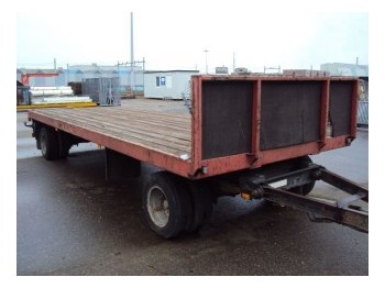 Pacton OPEN 2-AS - dropside/ flatbed trailer