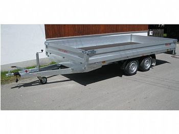Pongratz LH 400/20 T-Alu - Dropside/ Flatbed trailer