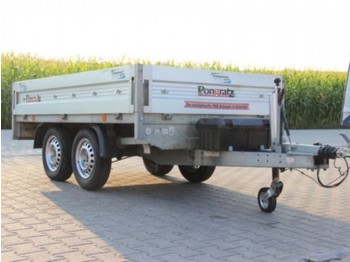 Pongratz PHL 2550/15 T-AL-S mit Aluschienen - Dropside/ Flatbed trailer